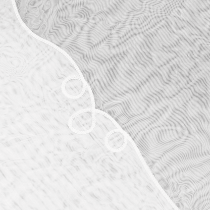 Cornely® Plain Voile | Loopy White 270cm - Ragland Fabrics