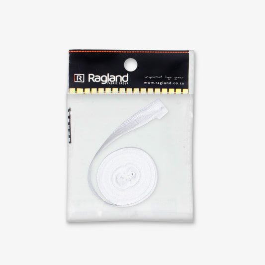 Cotton Tape - 12mm White - Ragland Fabrics