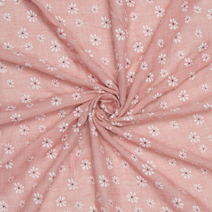 Printed Voille Floral Pink - Ragland Fabrics