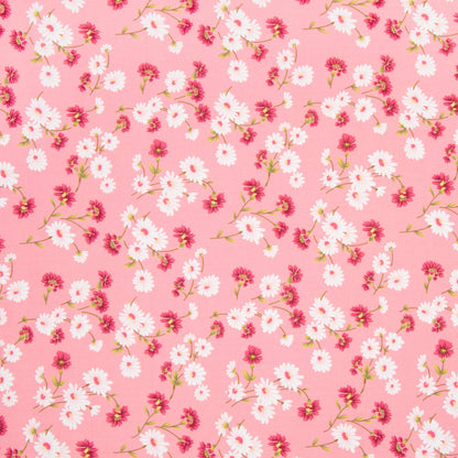 Cotton Pink Floral Quilting - Ragland Fabrics