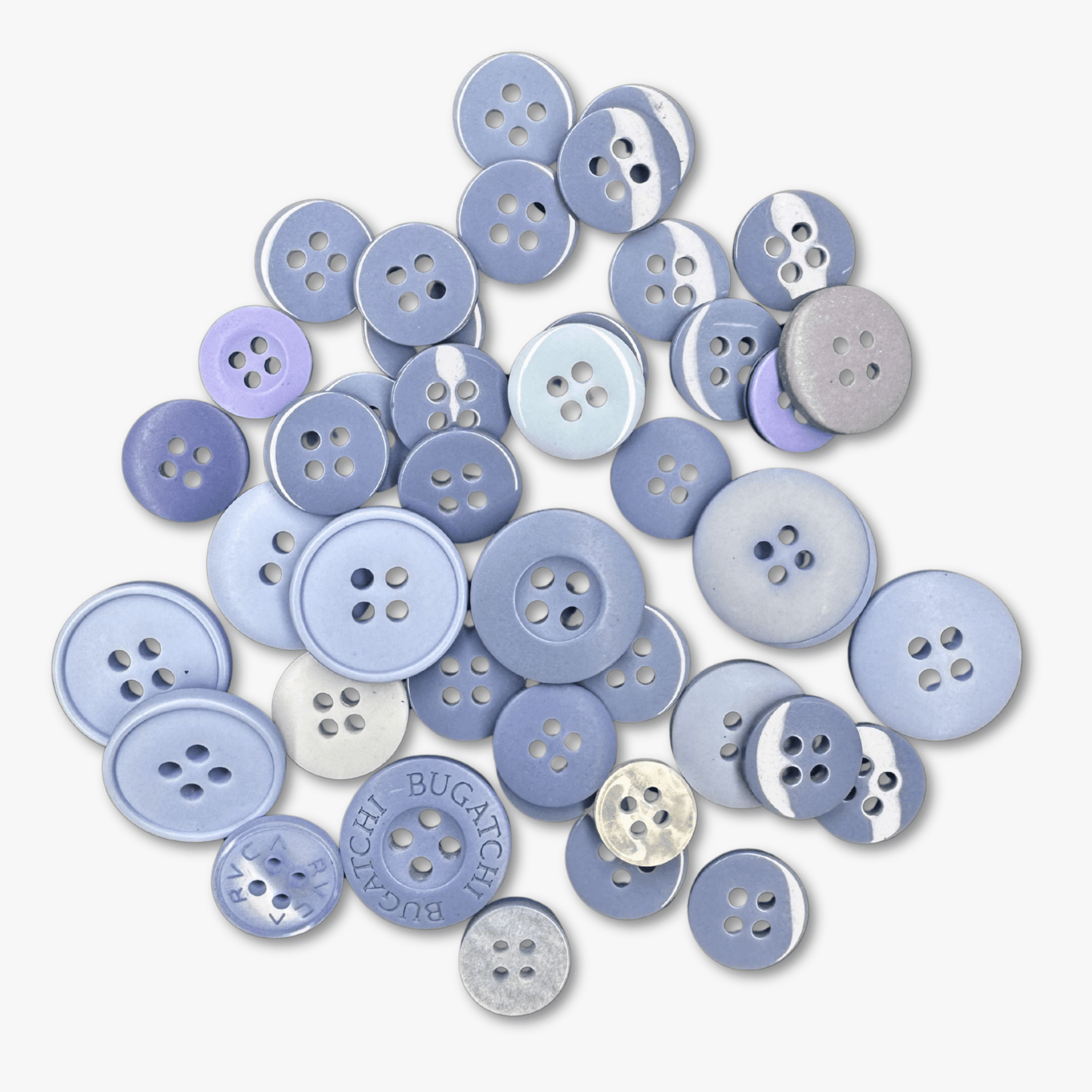 Craft Buttons 50g | Pastel Assorted - Ragland Fabrics