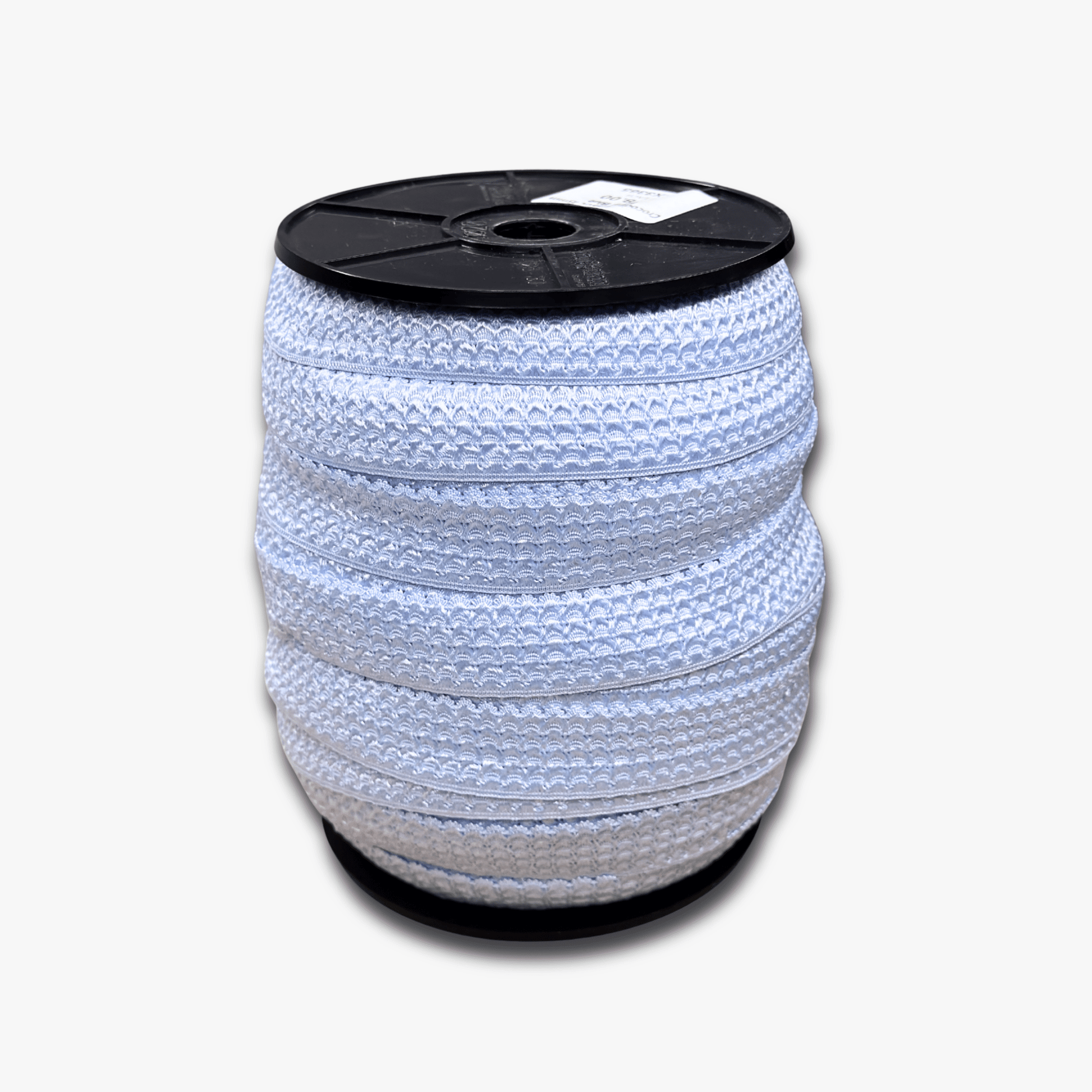 Crocodile Elastic 25mm Baby Blue - Discontinued - Ragland Fabrics