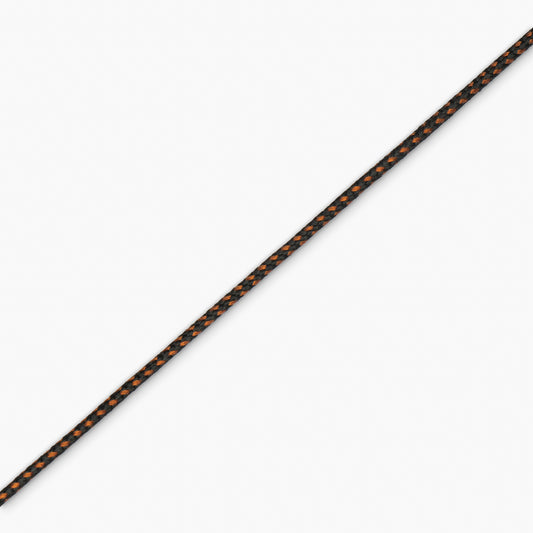 Draw Cord 3mm Black & Brown (25met) - Ragland Fabrics