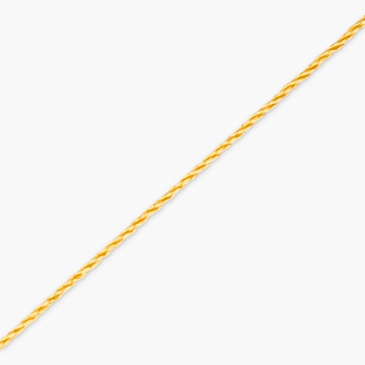 Draw Cord 3mm Golden (25met) - Ragland Fabrics