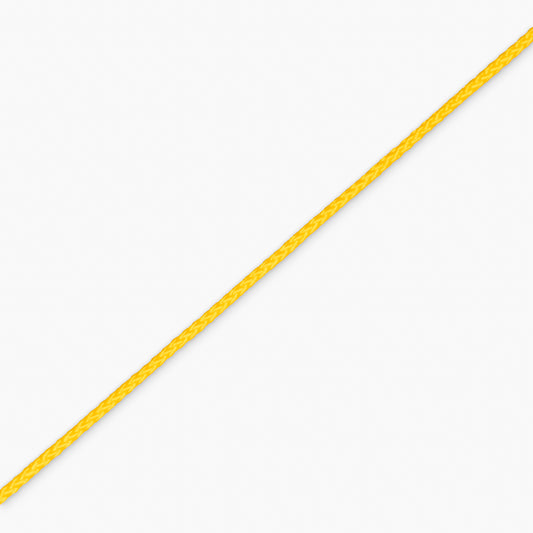 Draw Cord 3mm Yellow (75met) - Ragland Fabrics