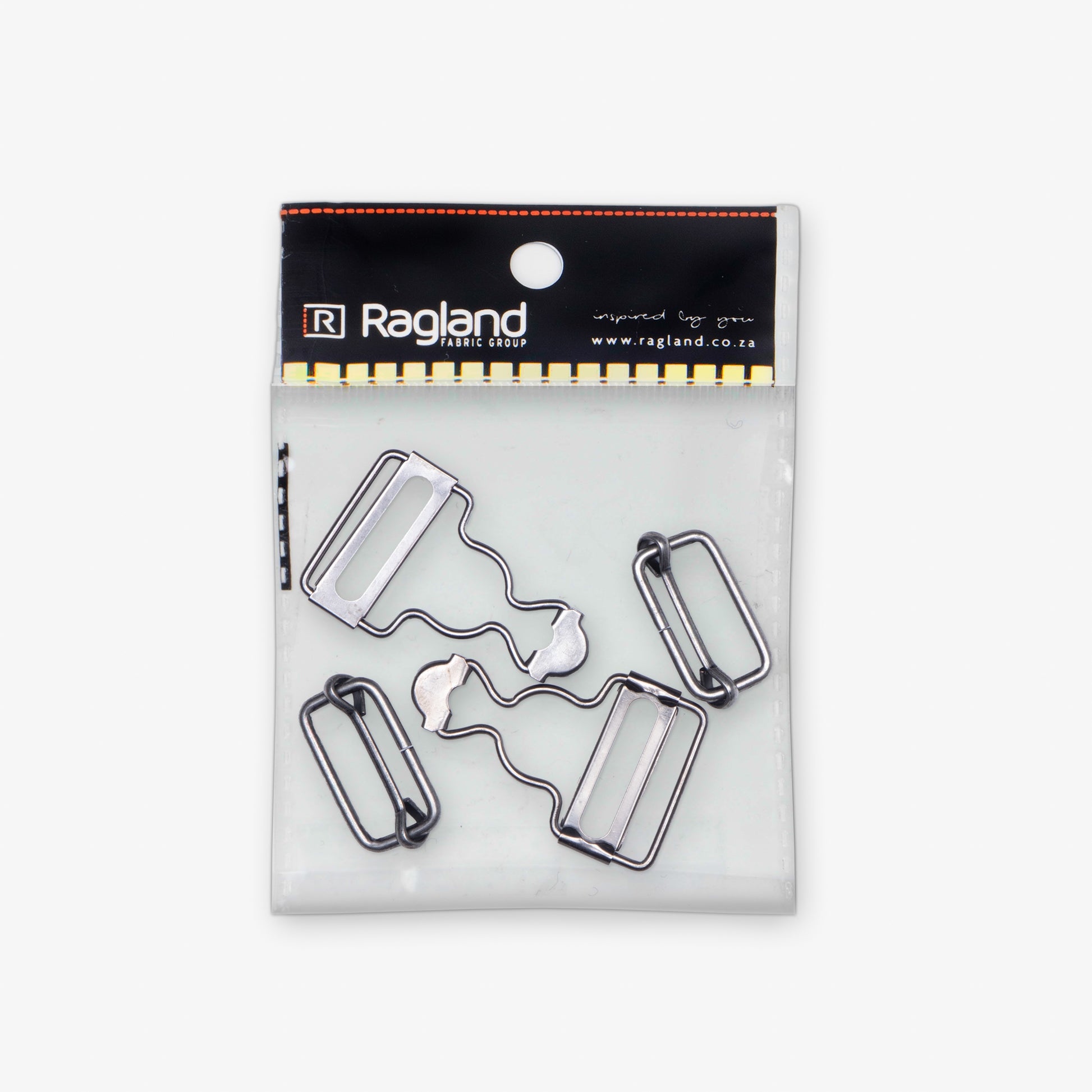 Dungaree Buckle & Slider Pair 30mm - Ragland Fabrics