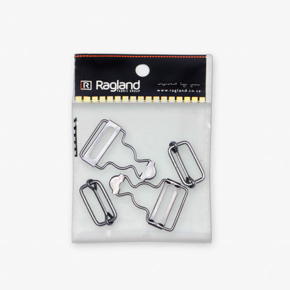 Dungaree Buckle & Slider Pair 30mm - Ragland Fabrics