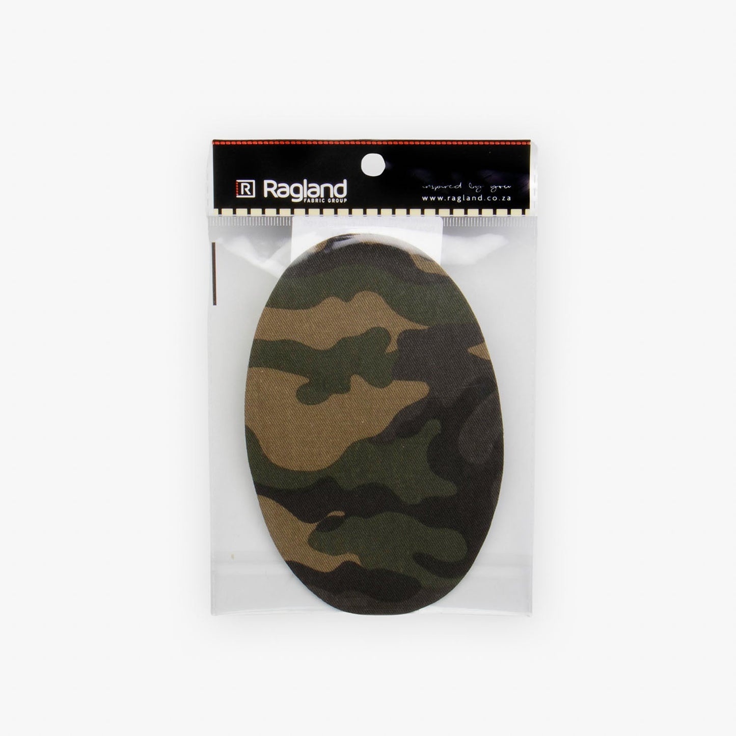 Denim Patches - Oval Army (2 Colours) - Ragland Fabrics