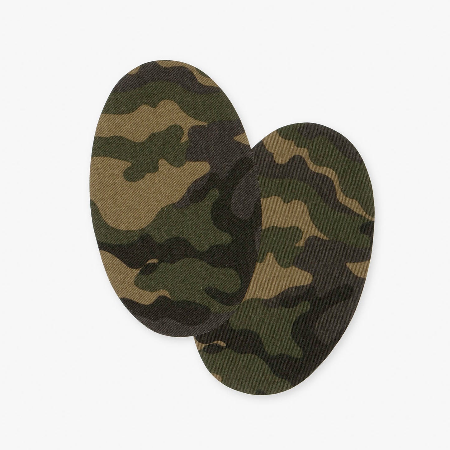 Denim Patches - Oval Army (2 Colours) - Ragland Fabrics