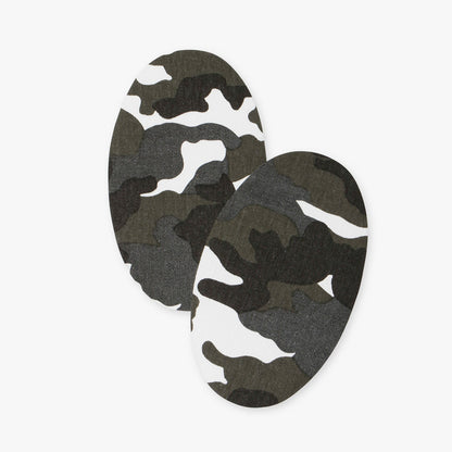 Denim Patches - Oval Army (2 Colours) - Ragland Fabrics