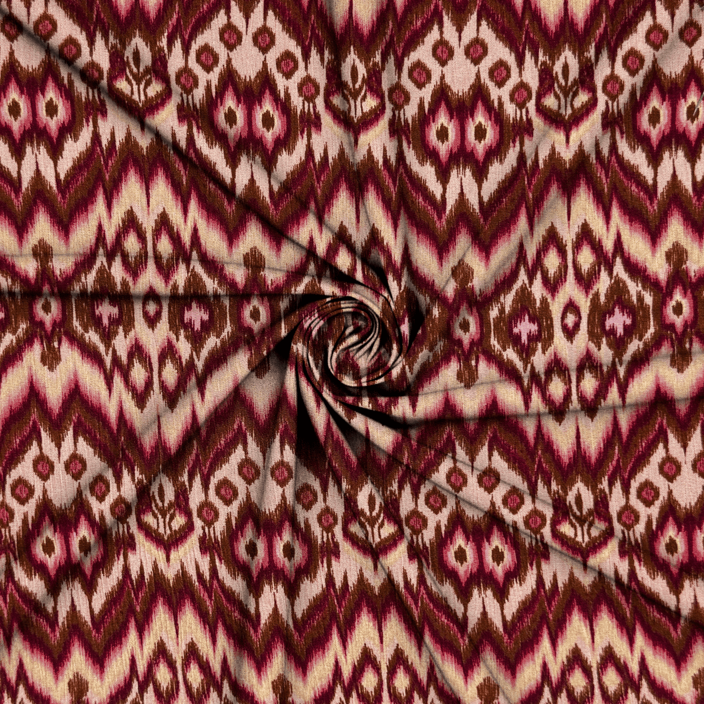 Designer Dress Ikat Yoryu Print - Ragland Fabrics