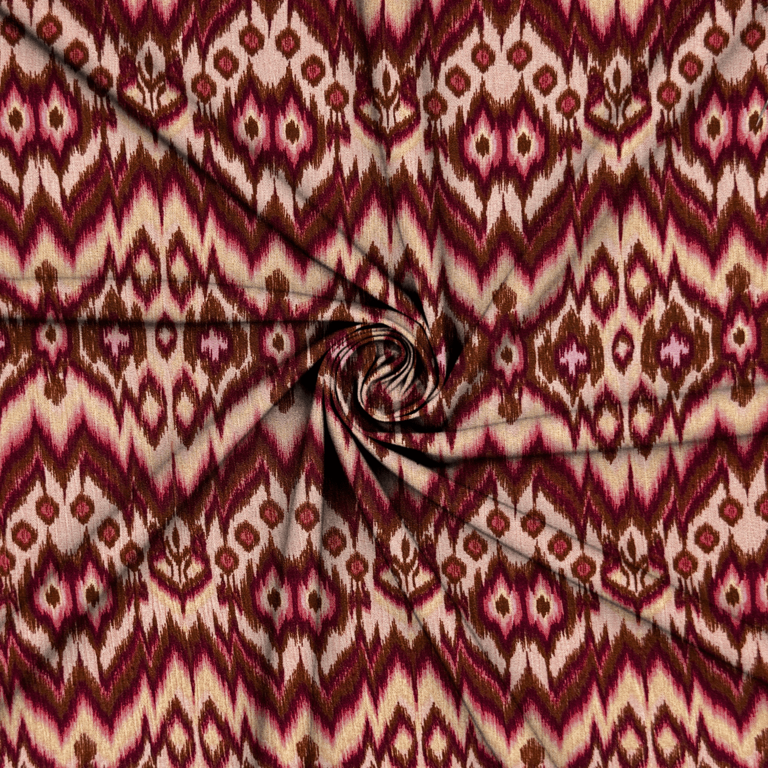 Designer Dress Ikat Yoryu Print - Ragland Fabrics