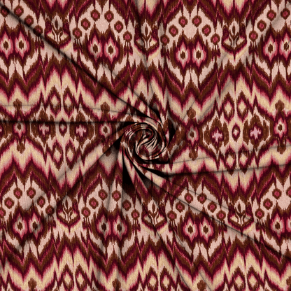 Designer Dress Ikat Yoryu Print - Ragland Fabrics