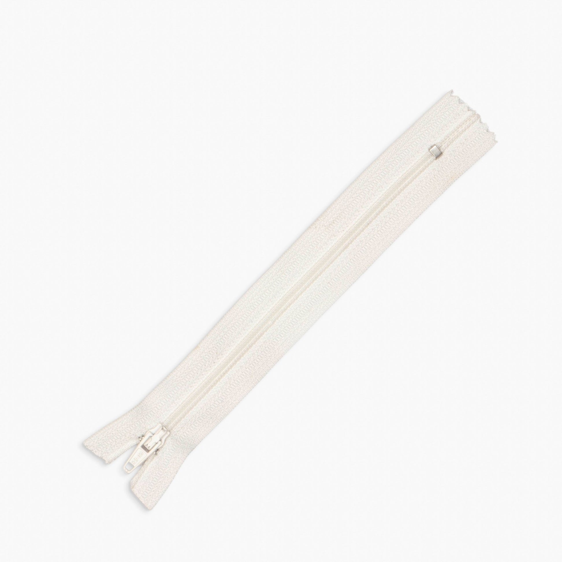 Zips Dress White T3 (12CM - 19CM) - Ragland Fabrics