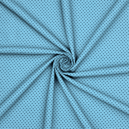 Printed Skinz Blue Dotty - Ragland Fabrics