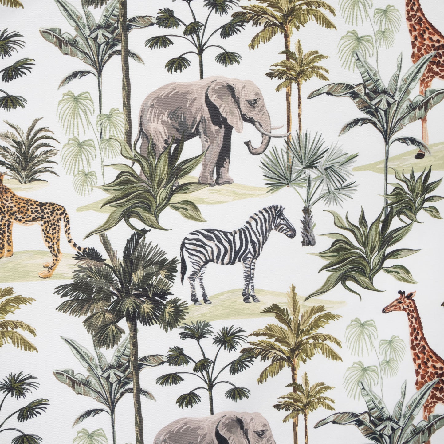 Eco Fabric Elephant White 2093 - Ragland Fabrics