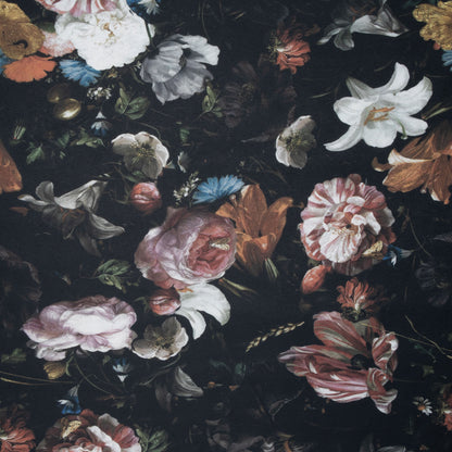 Eco Fabric Gothic Flowers 2094 - Ragland Fabrics