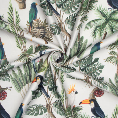 Eco Fabric Toucan Beige 140cm - Ragland Fabrics