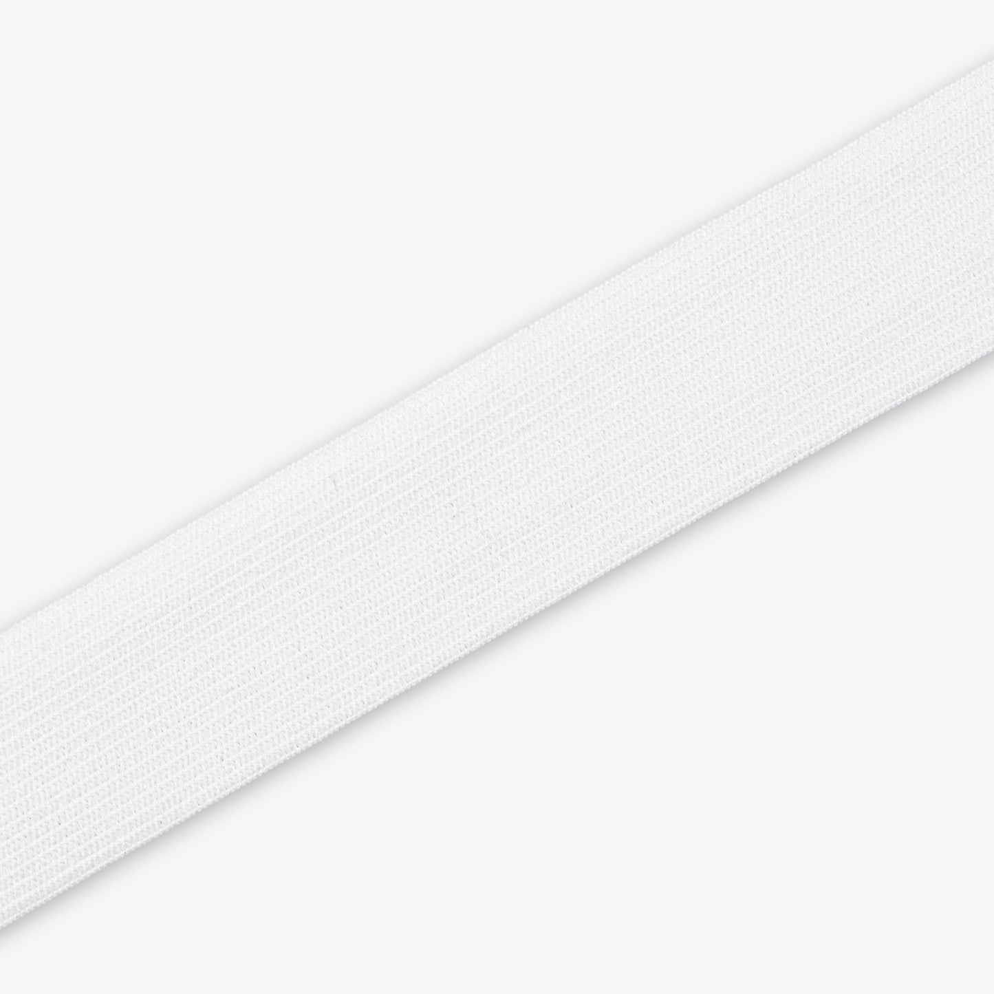 Elastic Knitted 38/40mm White | TBD - Ragland Fabrics