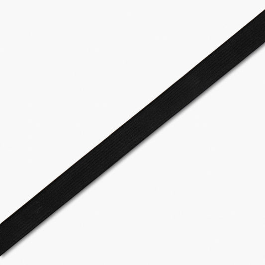 Elastic Knitted 10mm Black | TBD - Ragland Fabrics
