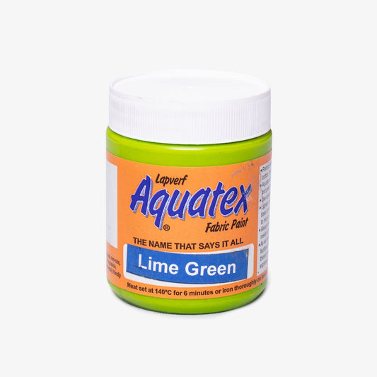 Fabric Paint Lime Green 100ml - Ragland Fabrics