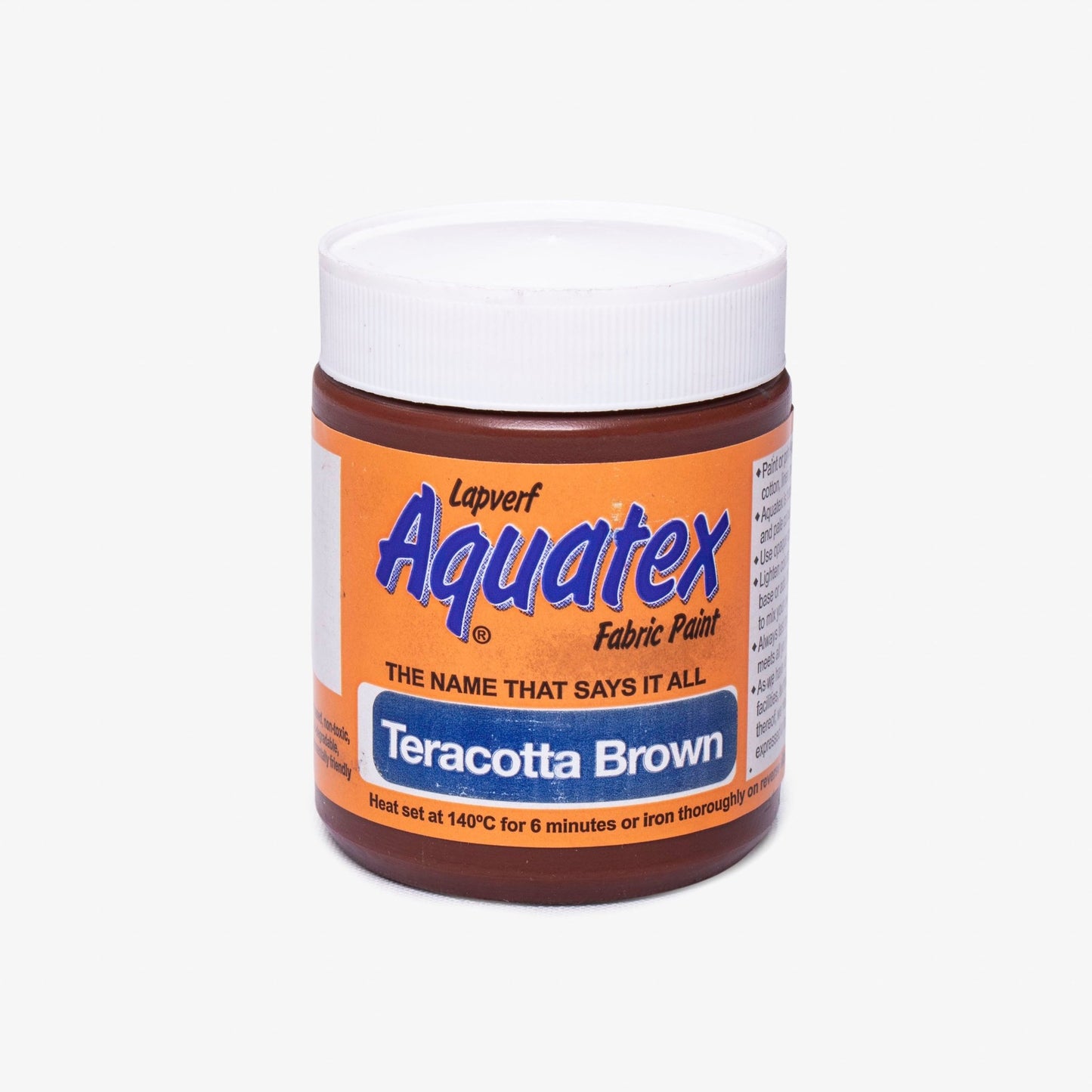 Fabric Paint Terracotta Brown 100ml - Ragland Fabrics