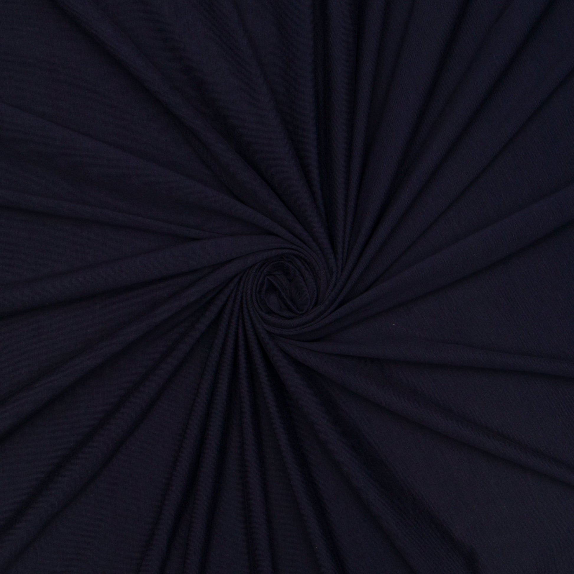 Ribbed Cotton Lycra Knit Navy - Ragland Fabrics