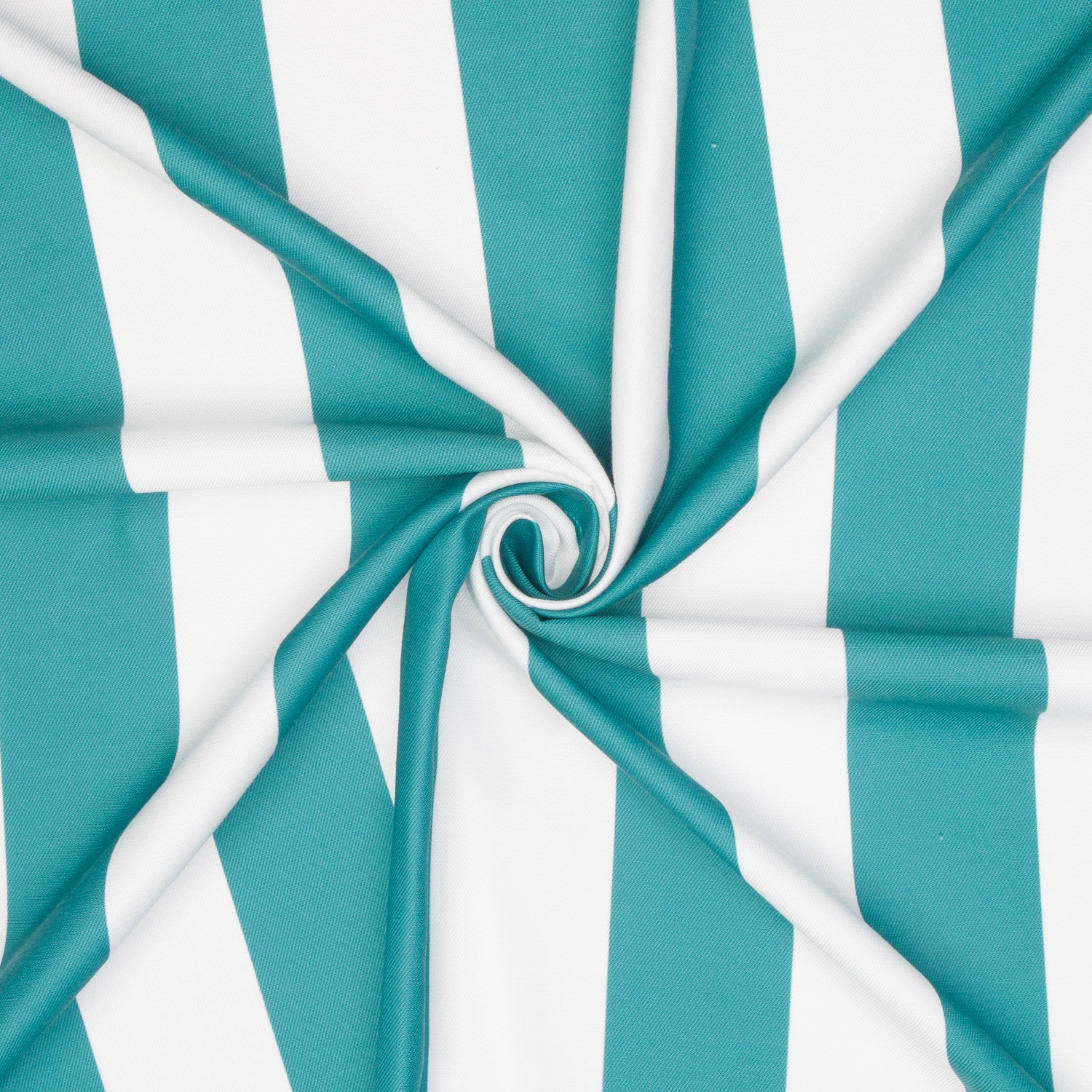 Eco Stripe Teal 623 140cm - Ragland Fabrics