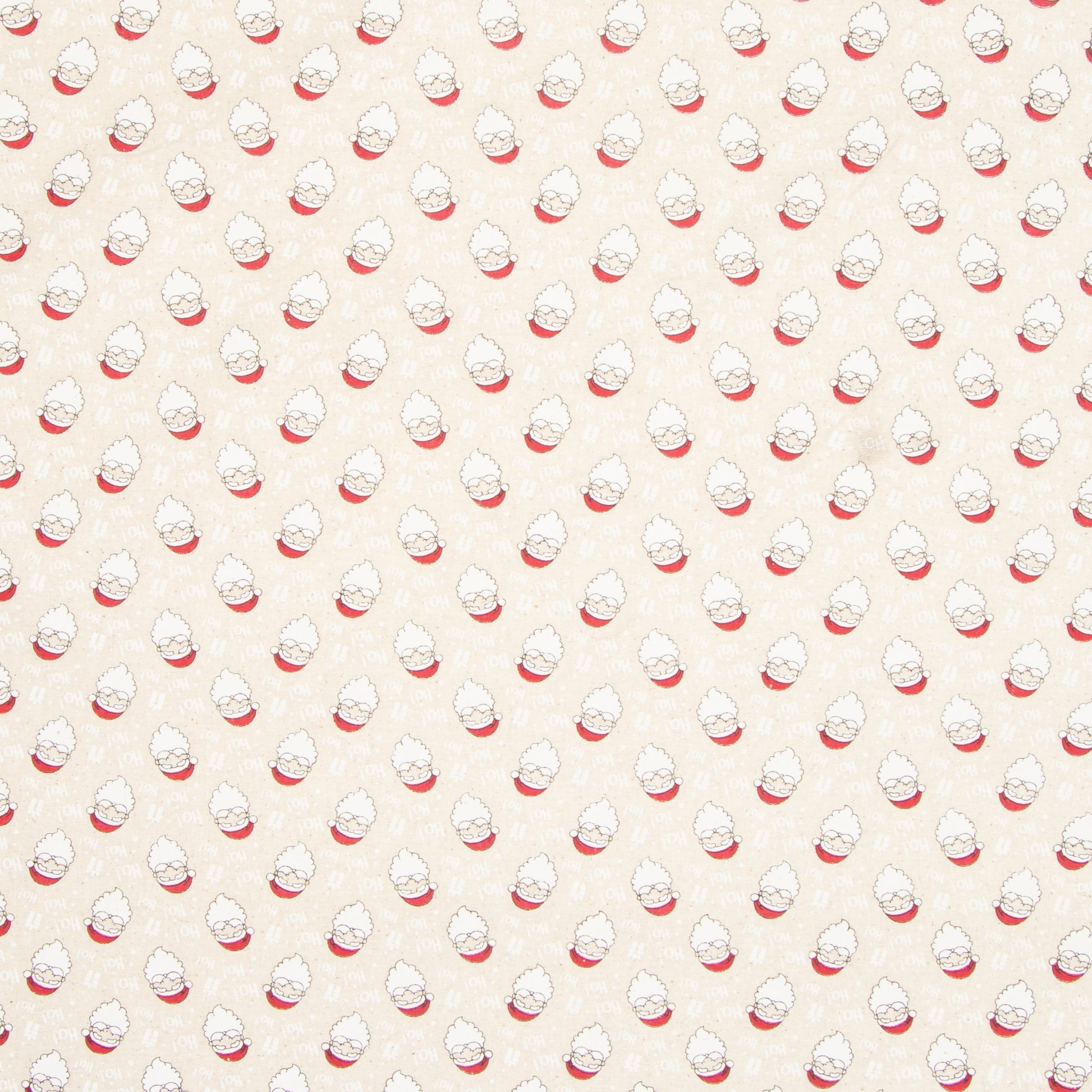 Christmas Cotton Santa Ho Ho Ho - Ragland Fabrics