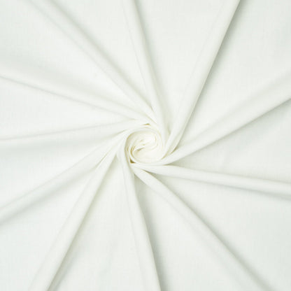 Poly Linen Ramie White - Ragland Fabrics
