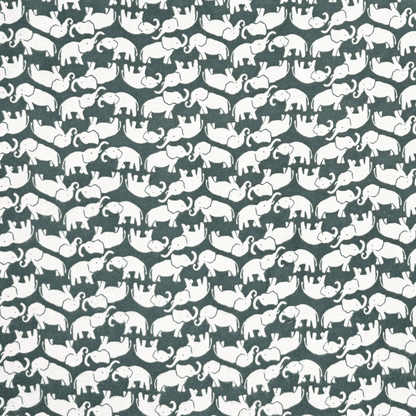 Flannel Brushed Cotton 150cm | Pattern Elephant 13 - Ragland Fabrics