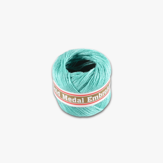 Gold Medal Embroidery Thread Aqua 503 - Ragland Fabrics