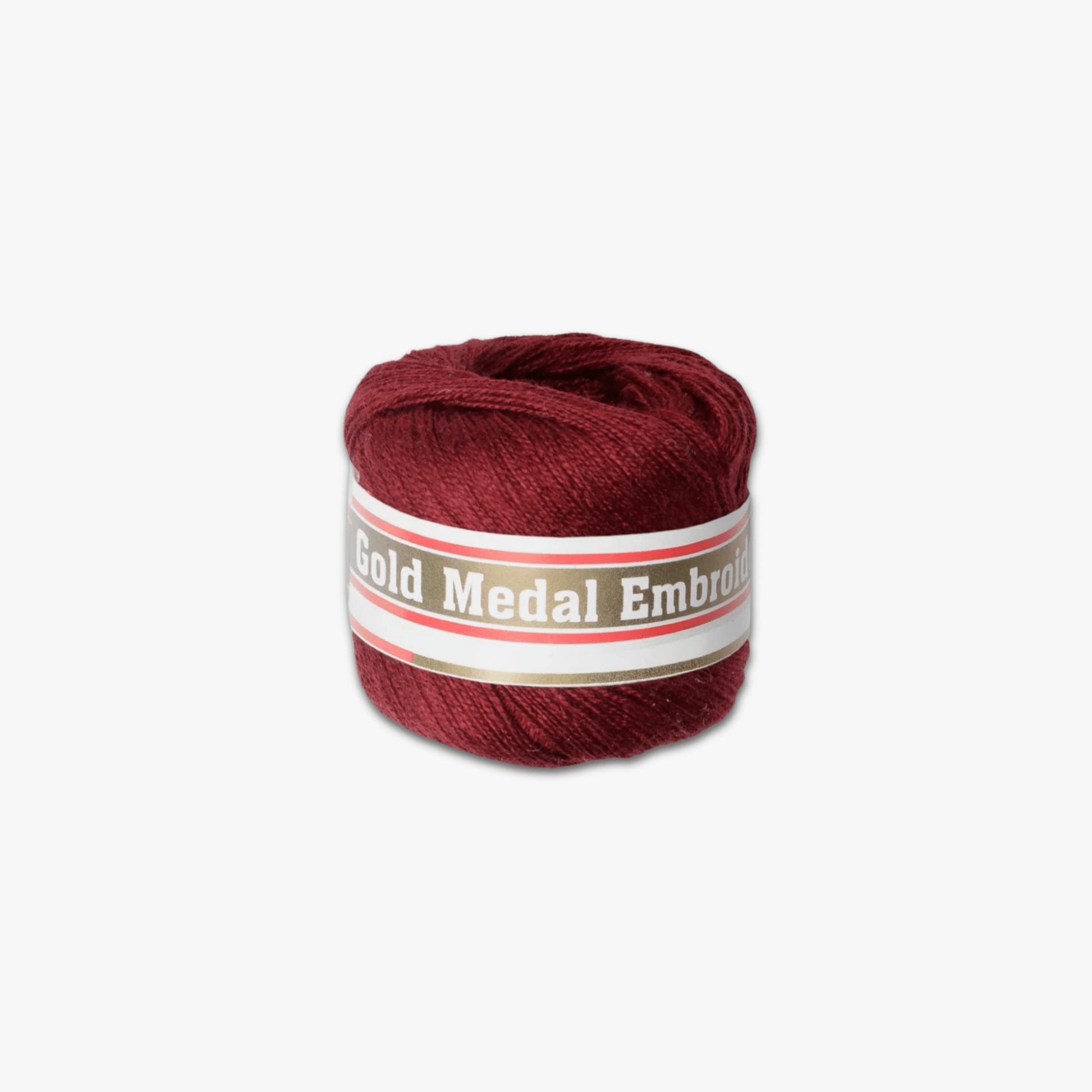 Gold Medal Embroidery Thread Burgundy 735 - Ragland Fabrics