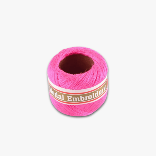 Gold Medal Embroidery Thread Neon Pink 407 - Ragland Fabrics