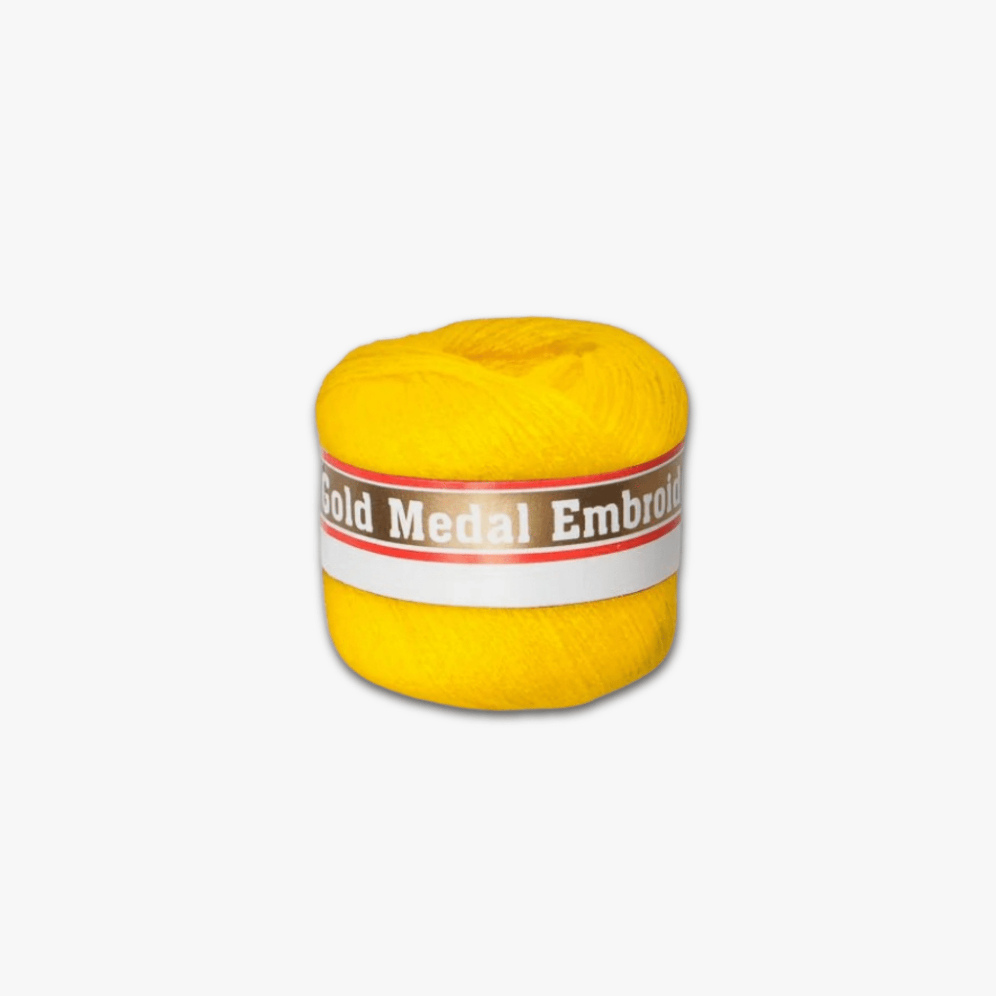 Gold Medal Embroidery Thread Sunshine Yellow 490 - Ragland Fabrics