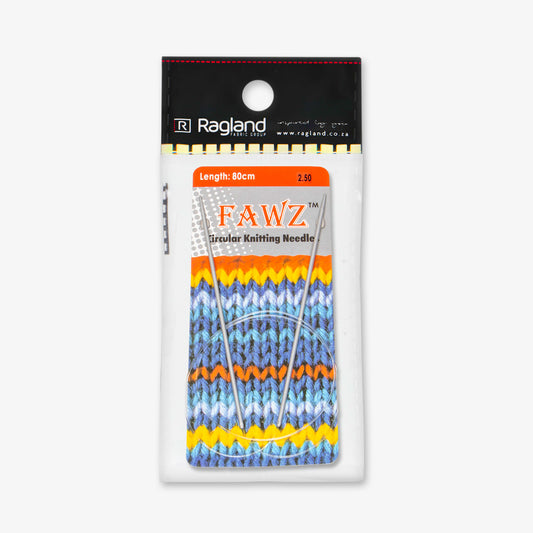 Circular Knitting Needle 2.5mm 80cm - Ragland Fabrics