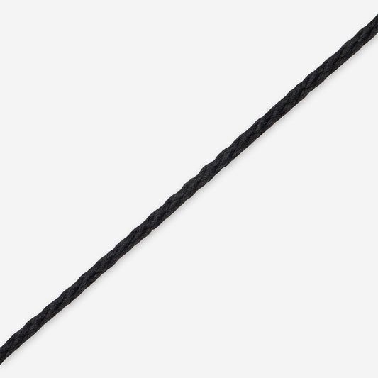 Draw Cord 6mm Black (25m) - Ragland Fabrics