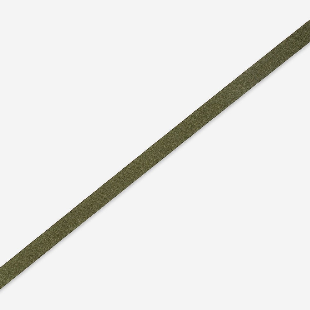 Satin Ribbon 10mm Dark Olive (20met) CLEARANCE - Ragland Fabrics