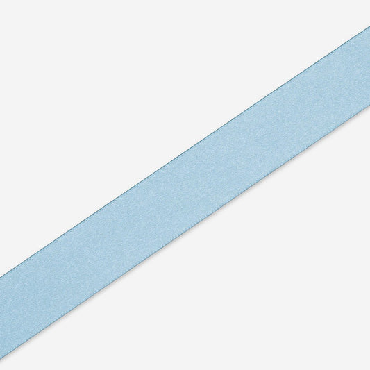 Satin Ribbon 25mm Sky Blue (20met) - CLEARANCE - Ragland Fabrics