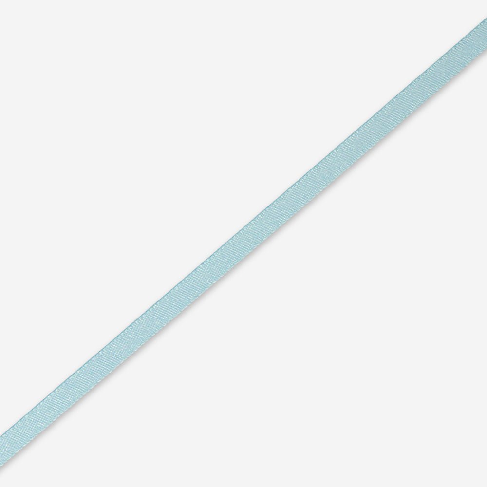 Satin Ribbon 6mm Baby Blue (20met) - CLEARANCE - Ragland Fabrics