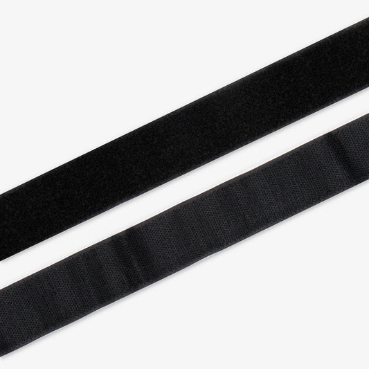 Self Adhesive Velcro 38mm Black - Ragland Fabrics