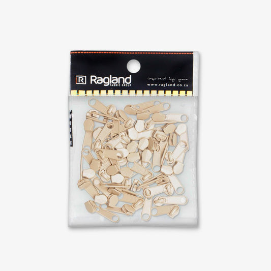 Sliders Type 3 Non Lock Beige 298 - Ragland Fabrics