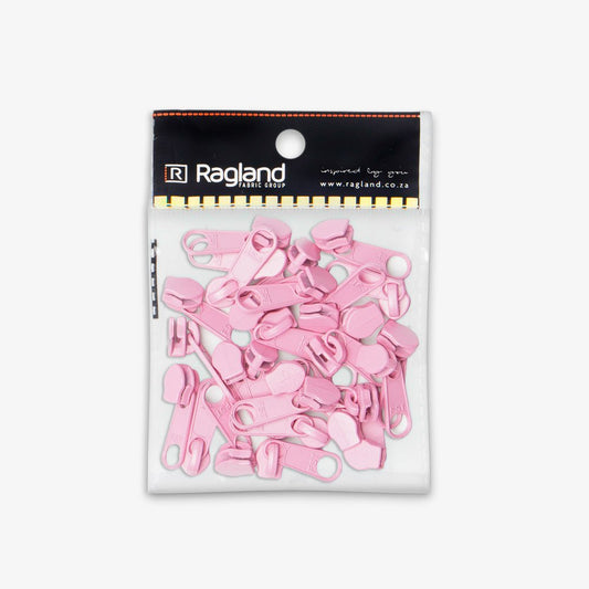 Sliders Type 5 Non Lock Pink 133 - Ragland Fabrics