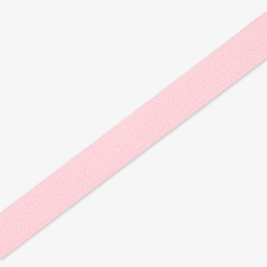 Twill Tape Polyester Baby Pink 45 20mm - Ragland Fabrics