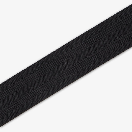 Twill Tape Polyester Black 1 38mm - Ragland Fabrics