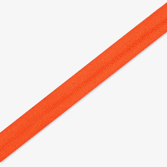 Twill Tape Polyester Orange 14 20mm - Ragland Fabrics