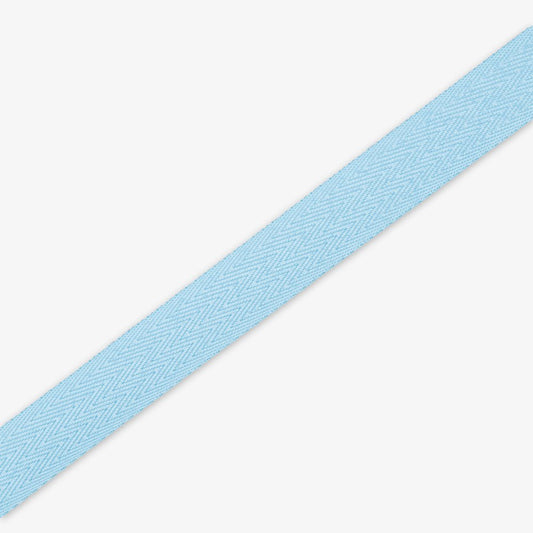 Twill Tape Polyester Baby Blue 27 20mm - Ragland Fabrics