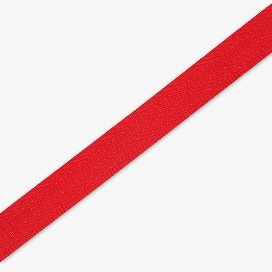 Twill Tape Polyester Red 4 20mm - Ragland Fabrics