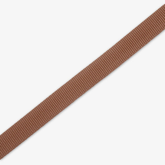 Webbing 25mm Light Brown  11 - Ragland Fabrics
