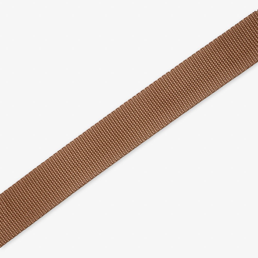 Webbing 38mm Light Brown  11 - Ragland Fabrics